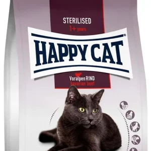 Endast idag HappyCat Adult sterilised, nötkött, 1,3 kg