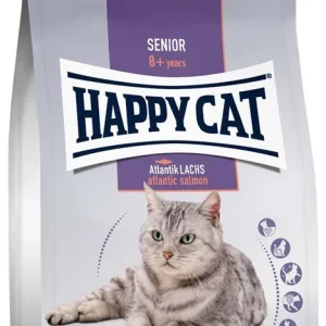 HappyCat Senior, lax, 4 kg Lågt pris