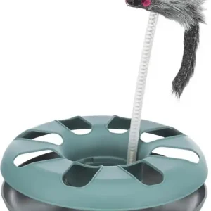 Kattleksak Crazy Circle m plyschmus 24x29 cm Sista chansen