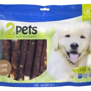Sista chansen 2pets Tuggrulle m lamm 17cm 18-pack XL, 840g