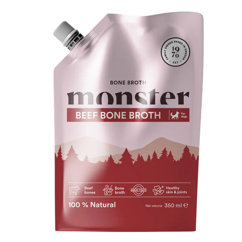Rea Monster Dog Bone Broth Beef 350 ml