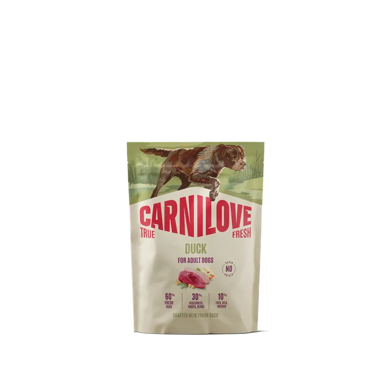 Billig CL True Fresh Dog Duck for Adult All Breeds 1,5 kg