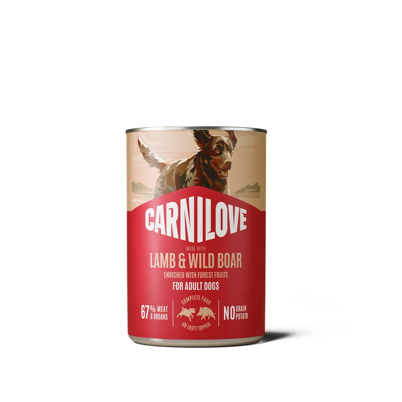 Begränsad tid CL Dog Can Paté Lamb & Wild Boar 400 g