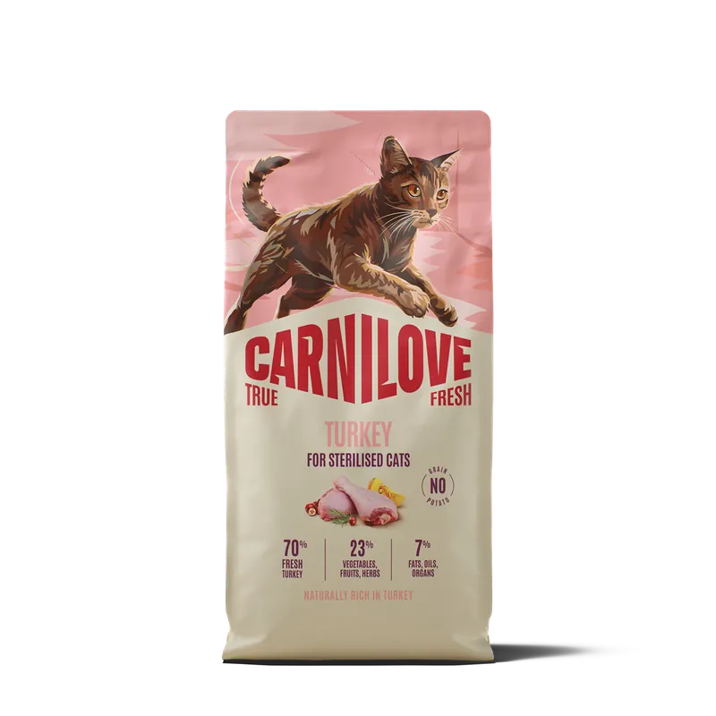 Begränsad tid CL True Fresh Cat Turkey for Sterilised Adult All Breeds 6 kg
