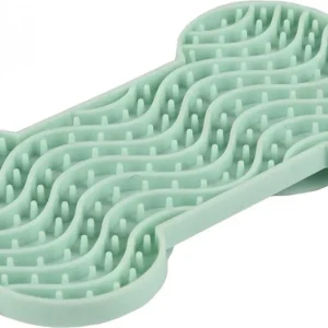 Begränsad tid Lick Pad Yummee Silicone Bone Mint Green Small