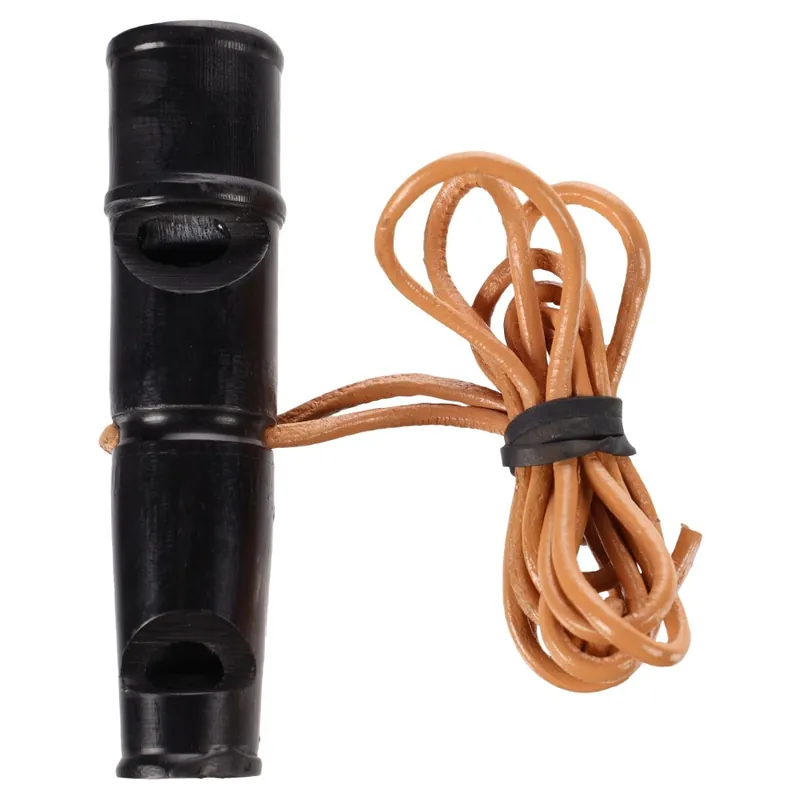 Snabb leverans Visselpipa Duo Soni tvåtons buffelhorn, två storlekar 8.5 x 2 cm