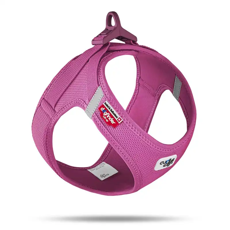 Beställ idag Curli Vest Sele Clasp Air-Mesh Fuchsia 3XS