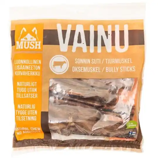 MUSH Vainu Tjurmuskel 250g påse Populär