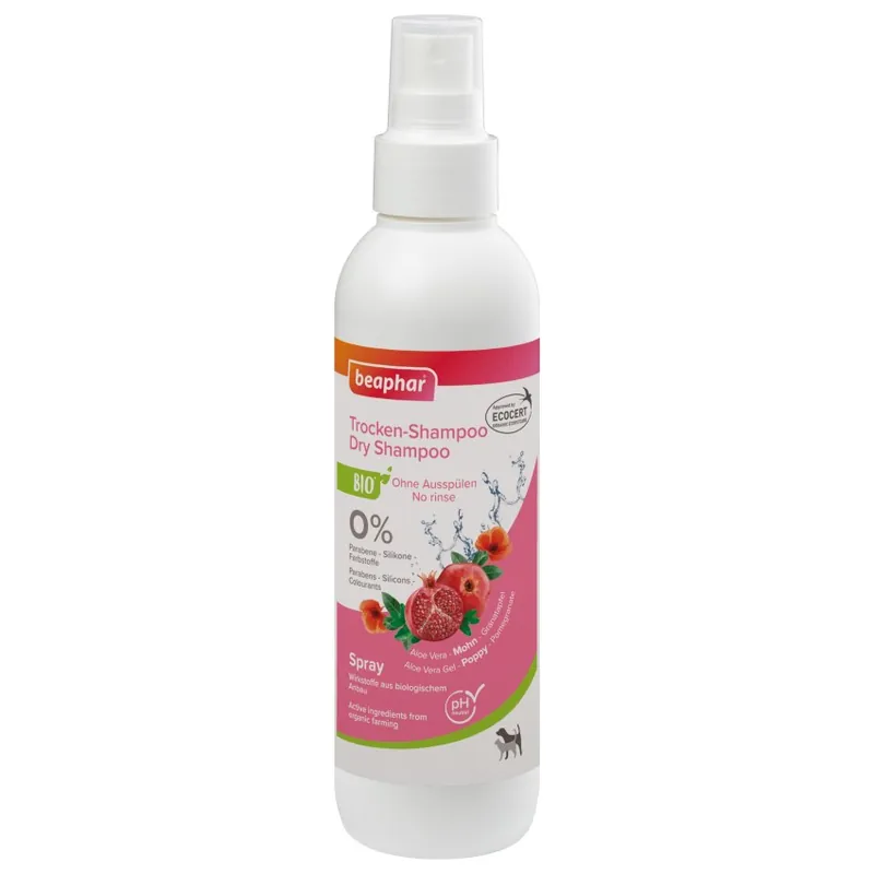 Beaphar BIO Cosmetics Torrschampospray 200ml Populär