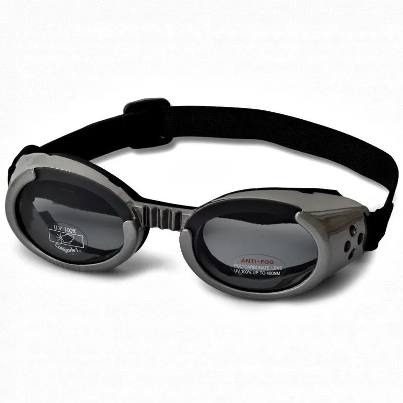 Doggles ILS Metallic Black Frame / Smoke Lens XL Rabatt