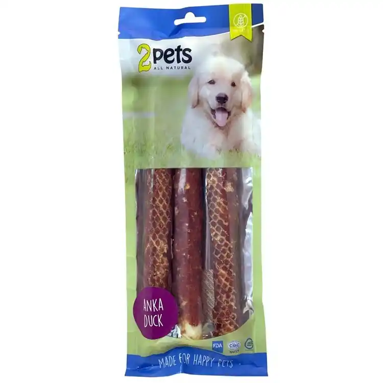 Rea 2pets Tuggrulle m ankfilé 28 cm, flerpack 3-pack. 250 g