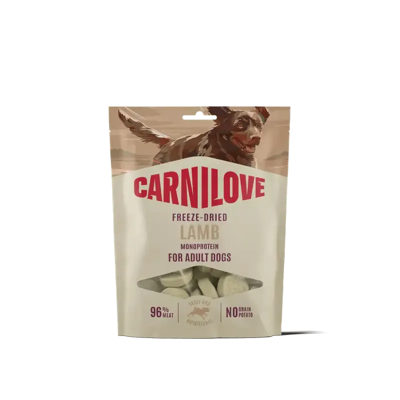 Sista chansen Carnilove Dog Freeze Dried Lamb 60 g