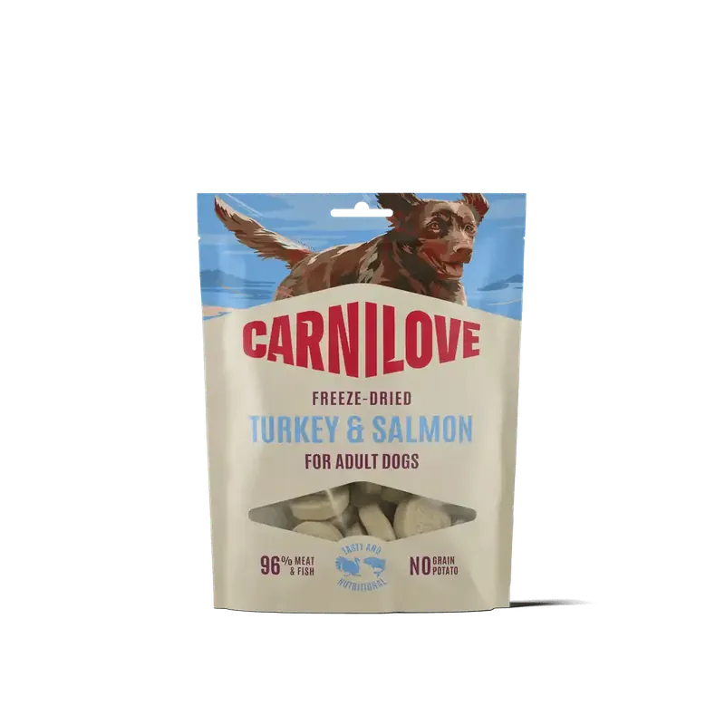 Carnilove Dog Freeze Dried Turkey & Salmon 60 g Extra rabatt