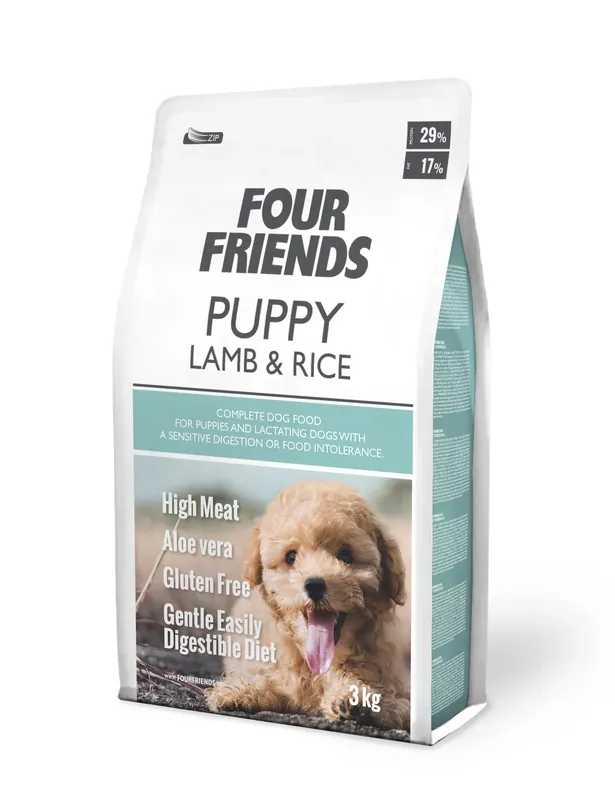 Beställ idag FourFriends Puppy Lamb & Rice 3 kg