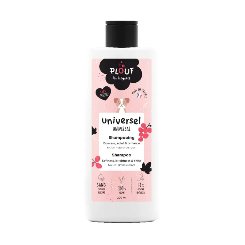 Snabb leverans PLOUF Universal Schampo 200 ml