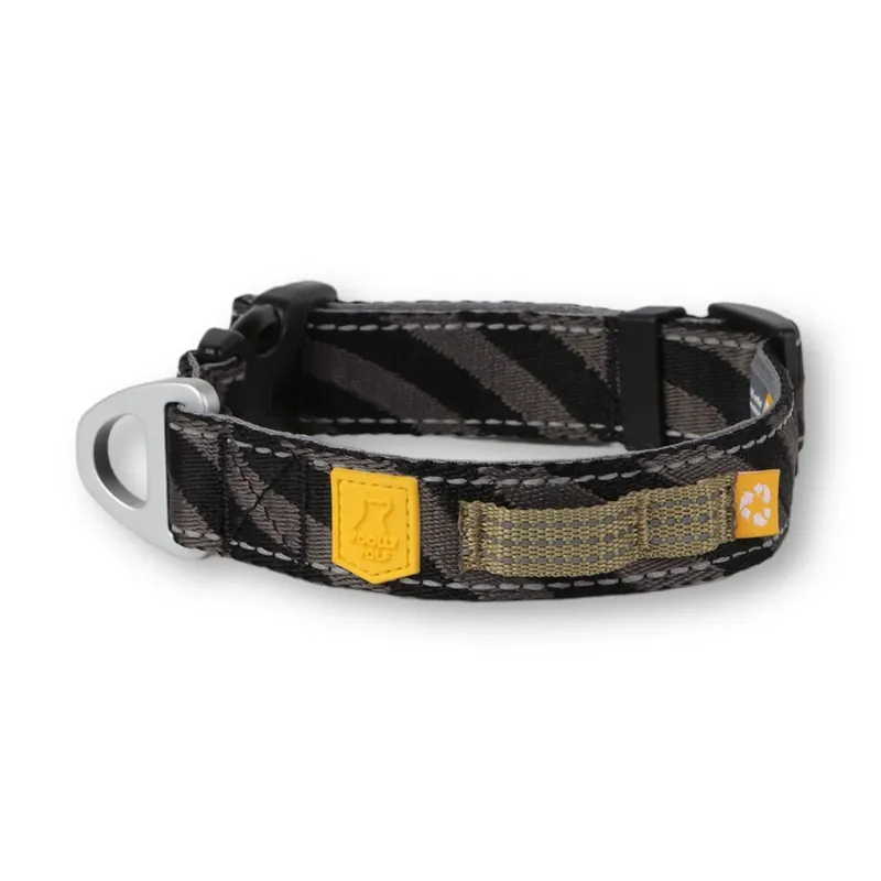 Woolly Wolf Halsband Black Ripple Black Ripple / XS Expressleverans
