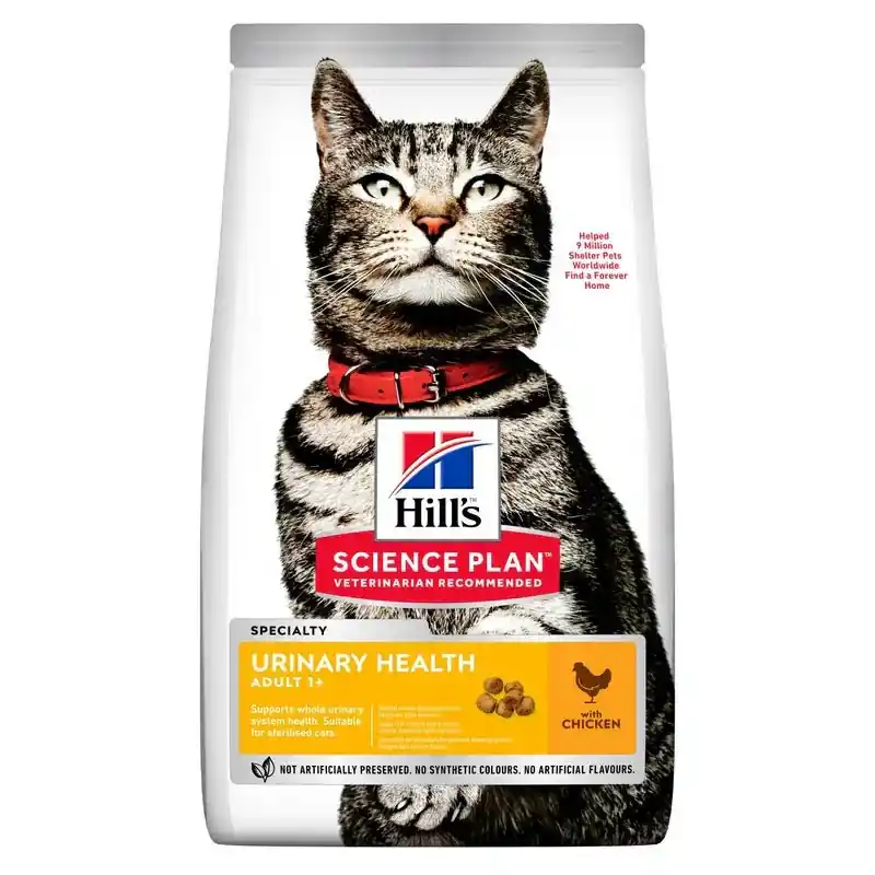 Hill's Science Plan Adult Urinary Health Torrfoder Kyckling För Katt 1.5 kg Populär