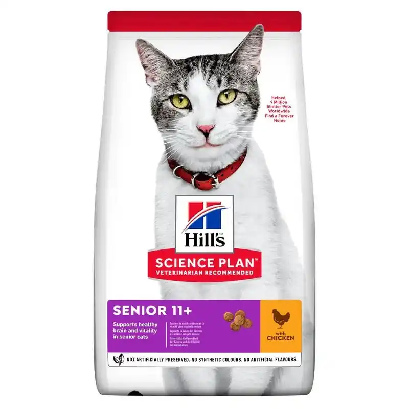 Reapris HILL'S SCIENCE PLAN Senior torrfoder med kyckling för katt 3 kg