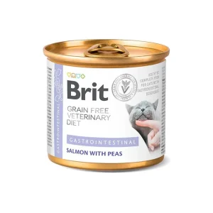 Snabb leverans Brit GF Vet Diet Cat Cans Gastrointestinal 200 g