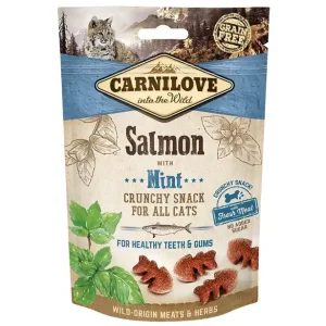 Carnilove Cat Crunchy Snack Salmon with Mint 50 g Rabatt