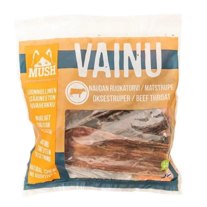 Begränsad tid MUSH Vainu Nöt Matstrupe 220 g