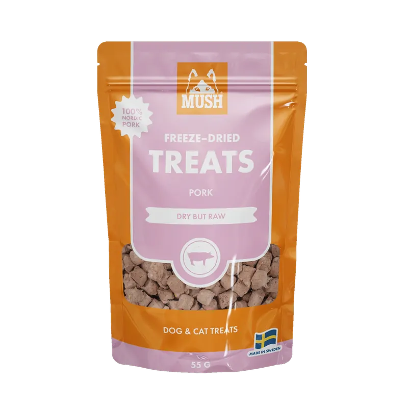 MUSH Treats Frystorkat Gris 55 g Erbjudande