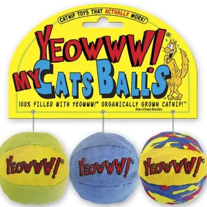 Erbjudandepris Yeowww Catnip My Cats Balls 3 st 5 cm