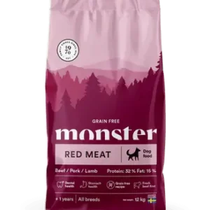 Trygg betalning Monster Dog Grain Free Adult Red Meat 2 kg