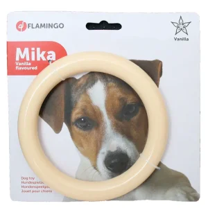 Snabb frakt Flamingo Ring Nylon Vanilj 14 cm