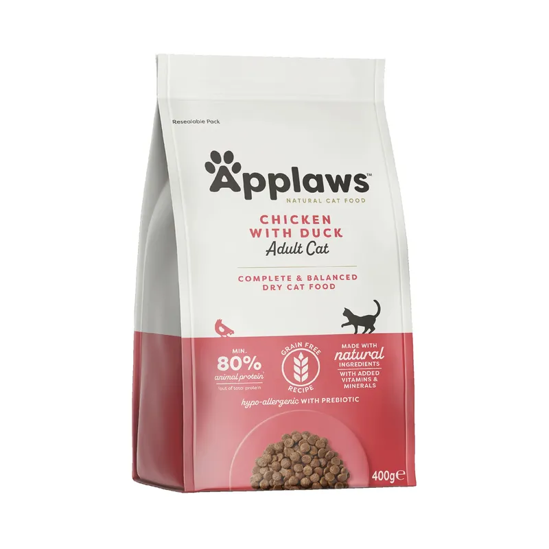 Applaws Cat Dry Adult Chicken and Duck 400 g Erbjudande