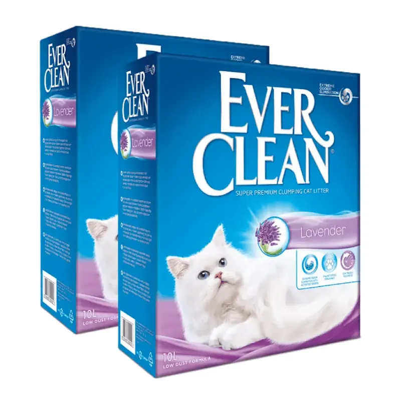 Ever Clean Fresh Lavender 10L Multierbjudande 2-pack Outlet