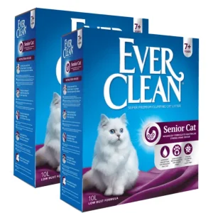 Populärt val Ever Clean Senior Kattsand 10L Multierbjudande 2-pack