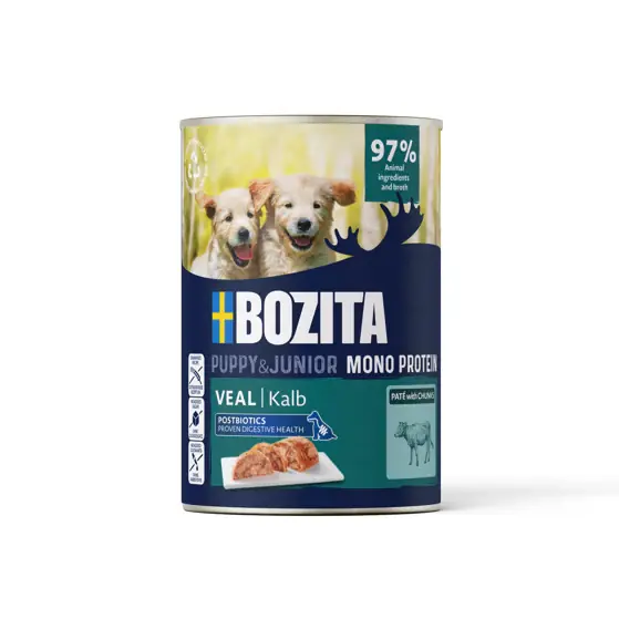Trygg betalning Bozita Dog Pate Puppy Veal 400 g