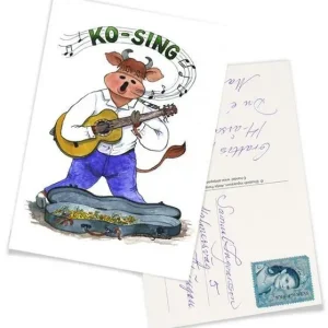 Vykort ko-sing Erbjudande