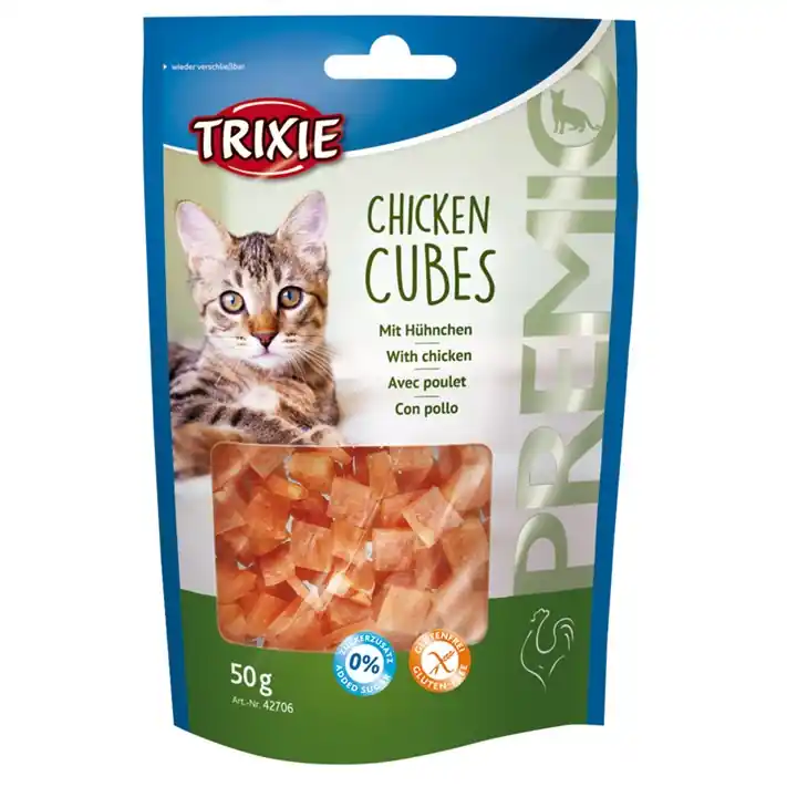 Populär Kattgodis PREMIO Chicken Cubes
