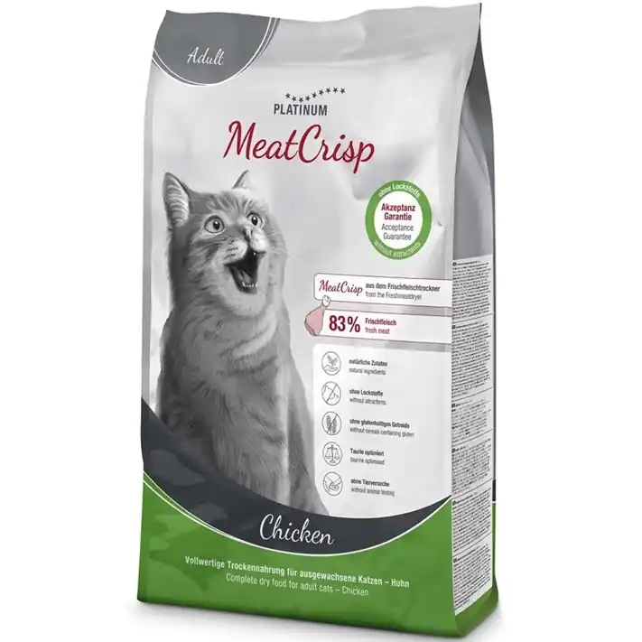 Billigare Platinum Cat MeatCrisp Adult Chicken 3 kg