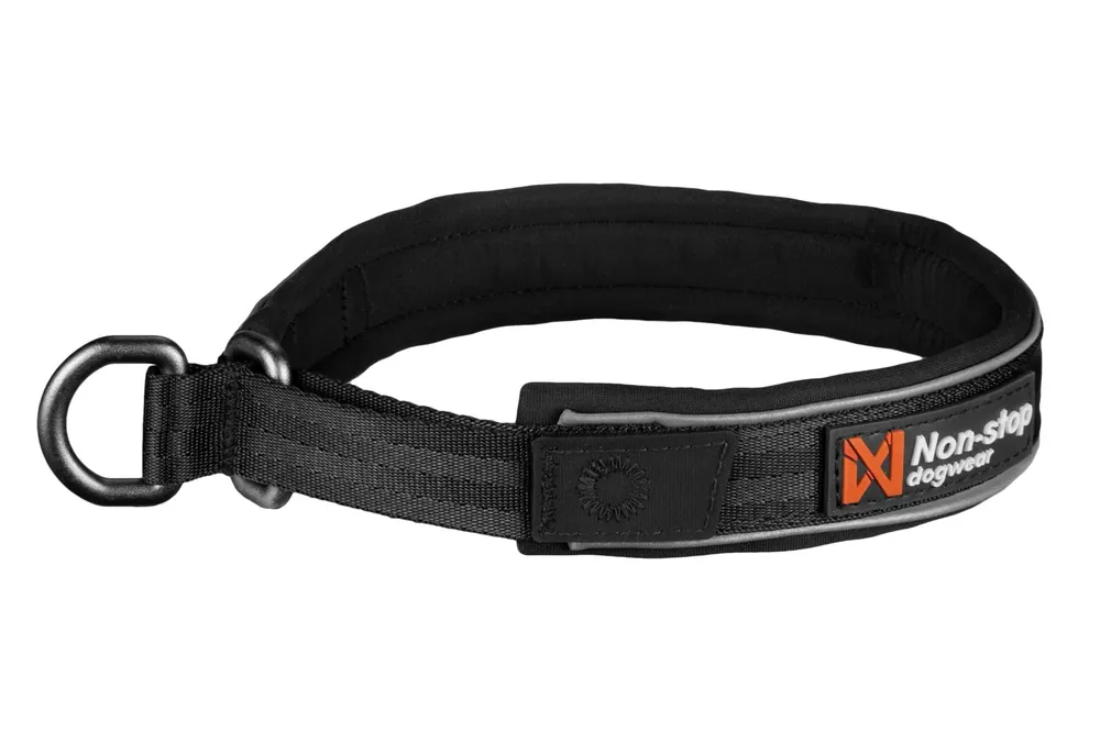 Hundhalsband Non-Stop Dogwear Cruise Collar, Black Extra rabatt