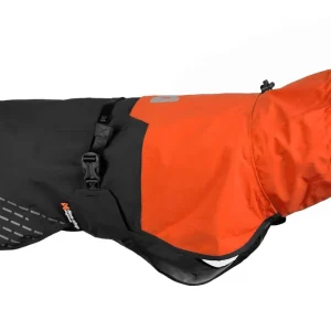 Non-Stop Dogwear Fjord Raincoat, Orange/Black Lägg i varukorgen