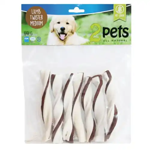 Outlet Tuggtwister Med Lamm Medium 170g