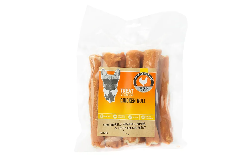 Erbjudande Treateaters Chicken Roll 17x3 cm 8-pack 350g