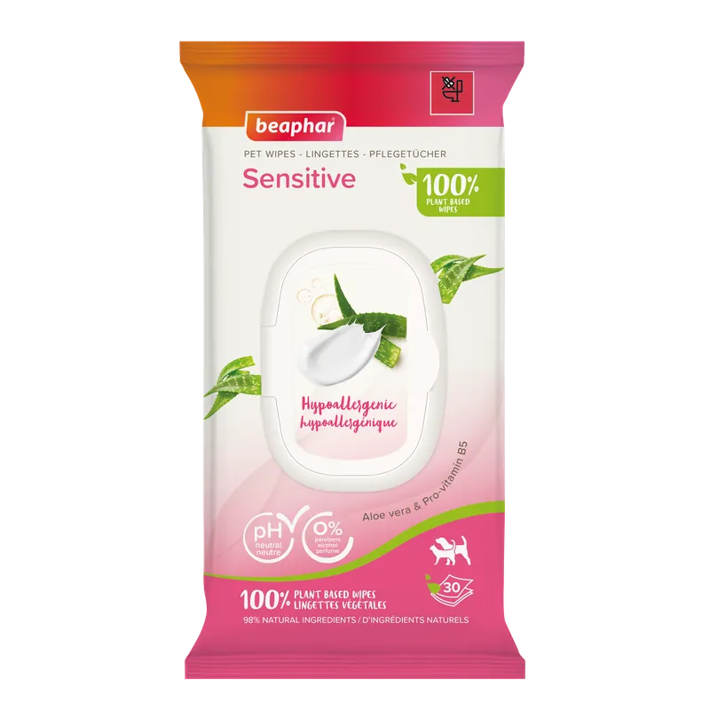 Beaphar BIO Pet Wipes Sensitive 30-pack Rabatt