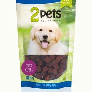 2pets Duck Cubes, 100g Erbjudandepris