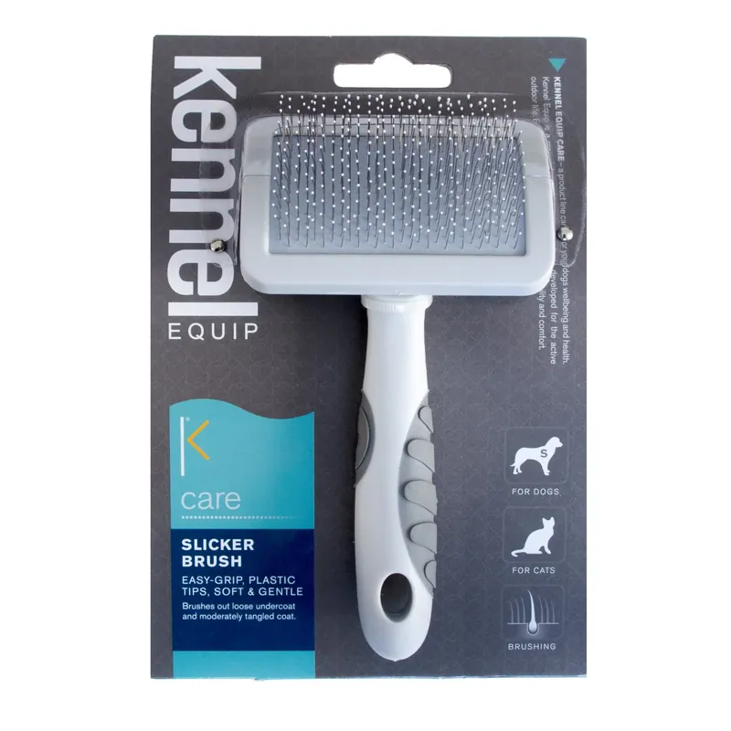 Beställ nu Karda Soft Slicker Grå S 14,5×7,7×1,2cm