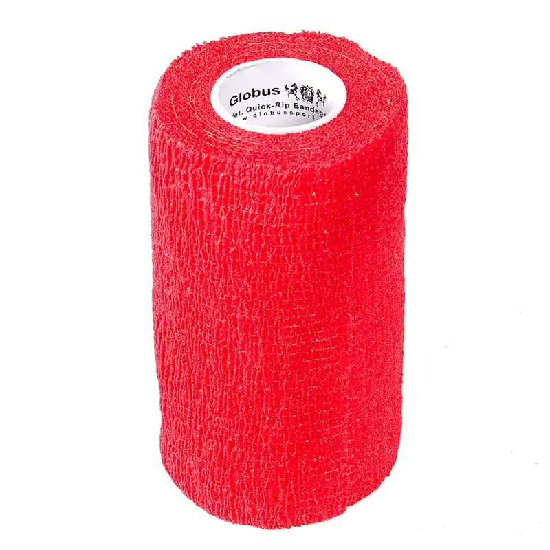 Rea Bandage ”Vet Quick Rip” Självhäftande Röd 10cmx4,5m