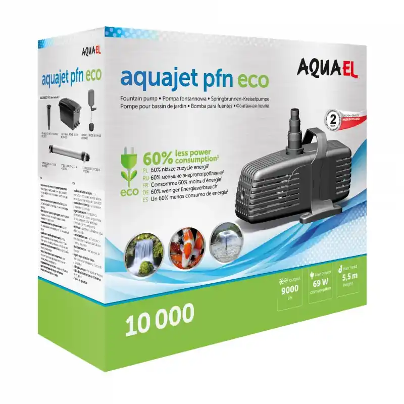 Dammpump Aquael Aquajet Pfn Eco 6000l/h Extra rabatt