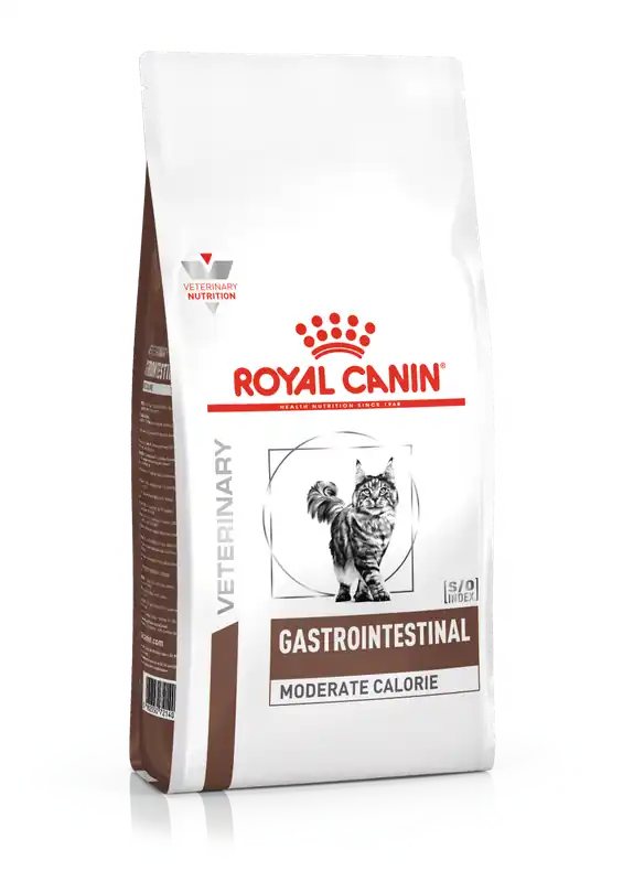 Billigare Royal Canin Veterinary Diet Cat Gastrointestinal Moderate Calorie 2 kg