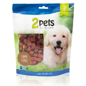 2pets Dogsnack Lamb Cubes 400g Outlet