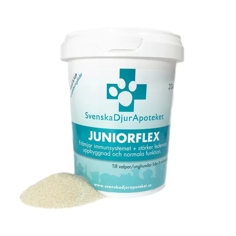 Svenska Djurapoteket Juniorflex 204g Begränsat erbjudande