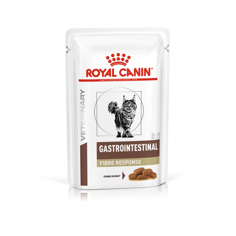 Begränsat antal Royal Canin Veterinary Care Cat Gastrointestinal Fibre Response Wet 12 x 85 g