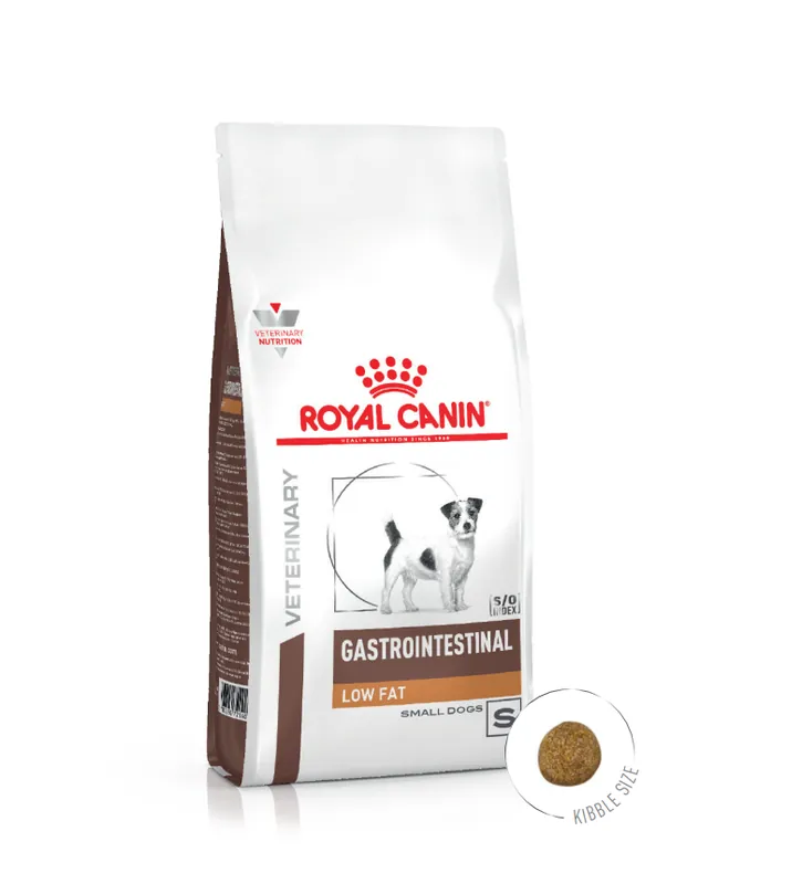 Endast denna vecka Royal Canin Veterinary Diet Dog Gastrointestinal Low Fat Small Dog 1.5 kg
